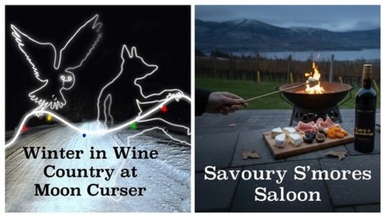 Winter in Wine Country at Moon Curser
