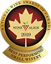 National Wine Awards of Canada 2019 - Best Performing Small Winery